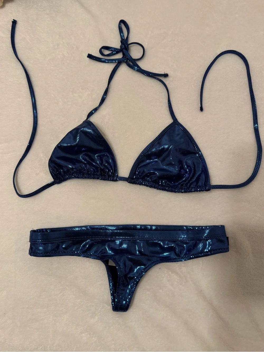 Blue Shimmer bikini set